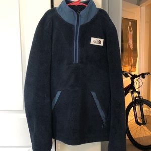 North face fleece quarter zip